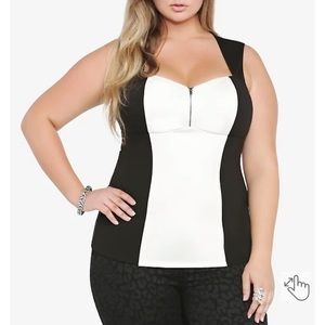 Torrid | torrid colorblock babydoll bustier